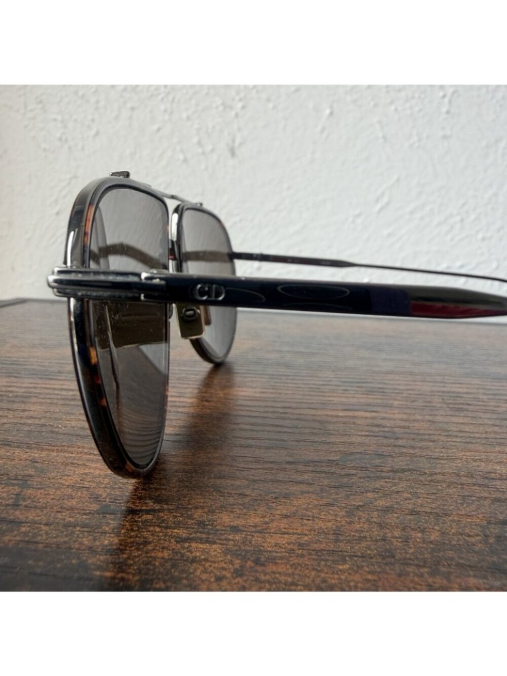 Dior BlackSuit AU Aviator Black Men's Sunglasses - Picture 5 of 12